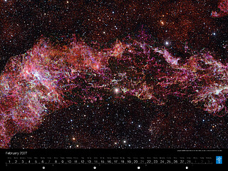 February — Largest ALMA image ever shows the molecular gas in the centre of the Milky Way