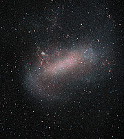 VISTA tar en ny bild av Stora magellanska molnet