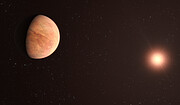 Konstnärlig gestaltning av planetsystemet L98-59