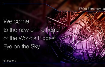 Ny webbplats för ESO:s Extremely Large Telescope