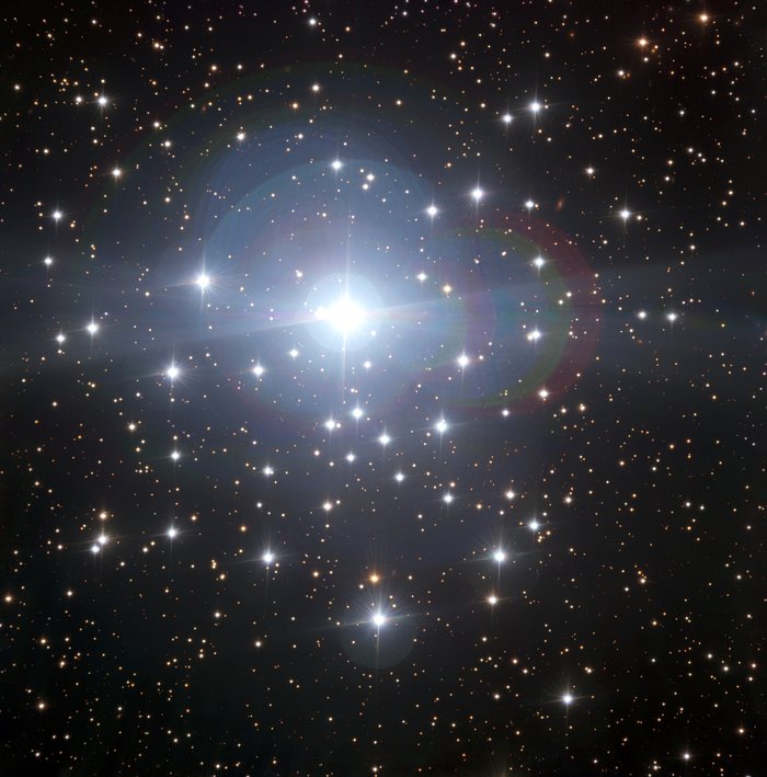 Hvězdný svit v Canis Major