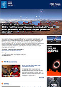 ESO — ESO albergará en Paranal el Conjunto de Telescopios Cherenkov-Sur — Organisation Release eso1841es