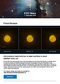 ESO — Skarpeste video af en stjerne med bobler — Press Release eso2412da