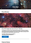 ESO — Una nuova immagine dell'ESO cattura in cielo un tenebroso lupo — Press Release eso2416it