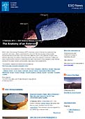 ESO Science Release eso1405-en-ie - The Anatomy of an Asteroid