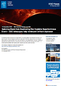 ESO — Spinning Black Hole Swallowing Star Explains Superluminous Event — Science Release eso1644