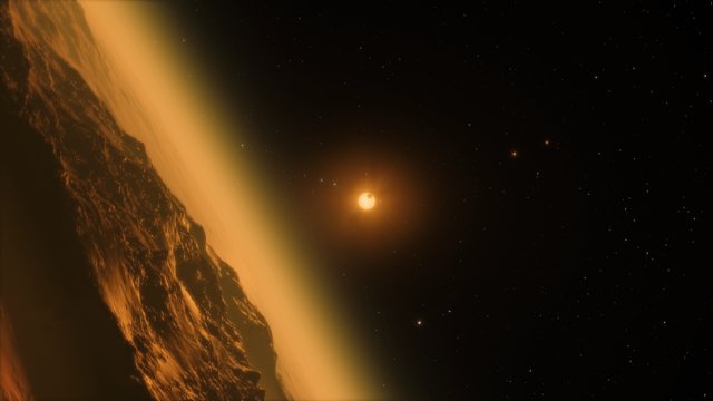 A volo d'uccello nel sistema planetario di TRAPPIST-1