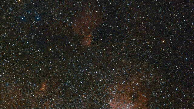 Zoom of the Milky Way’s central region