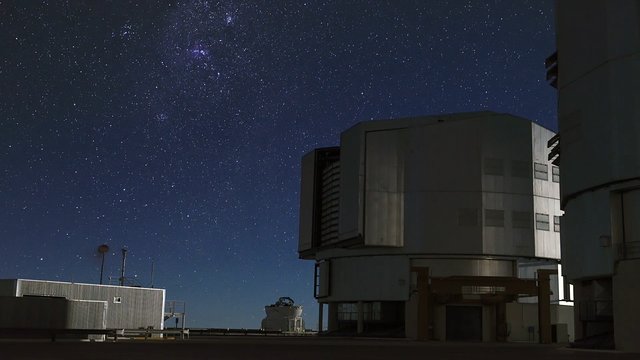 Moonlit VLT dome