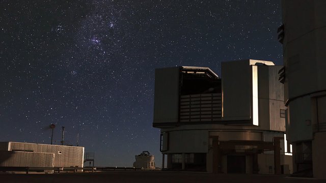 Moonlit VLT dome